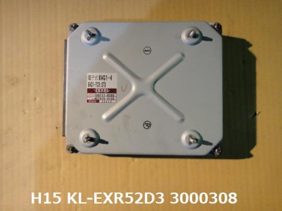 ECU　エンジンコンピューター　　いすゞ　ギガ　KL-EXR52D3　[P13773]